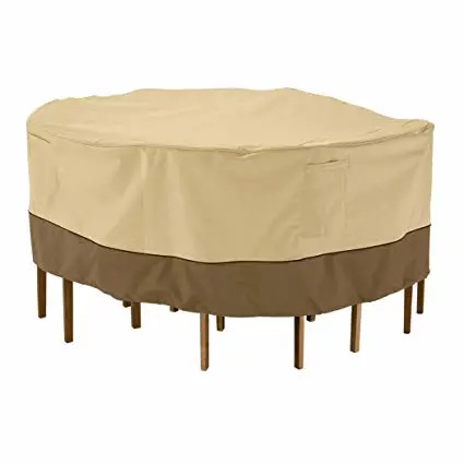 Couverture extérieure de table de travail de patch de couleur de bronzage